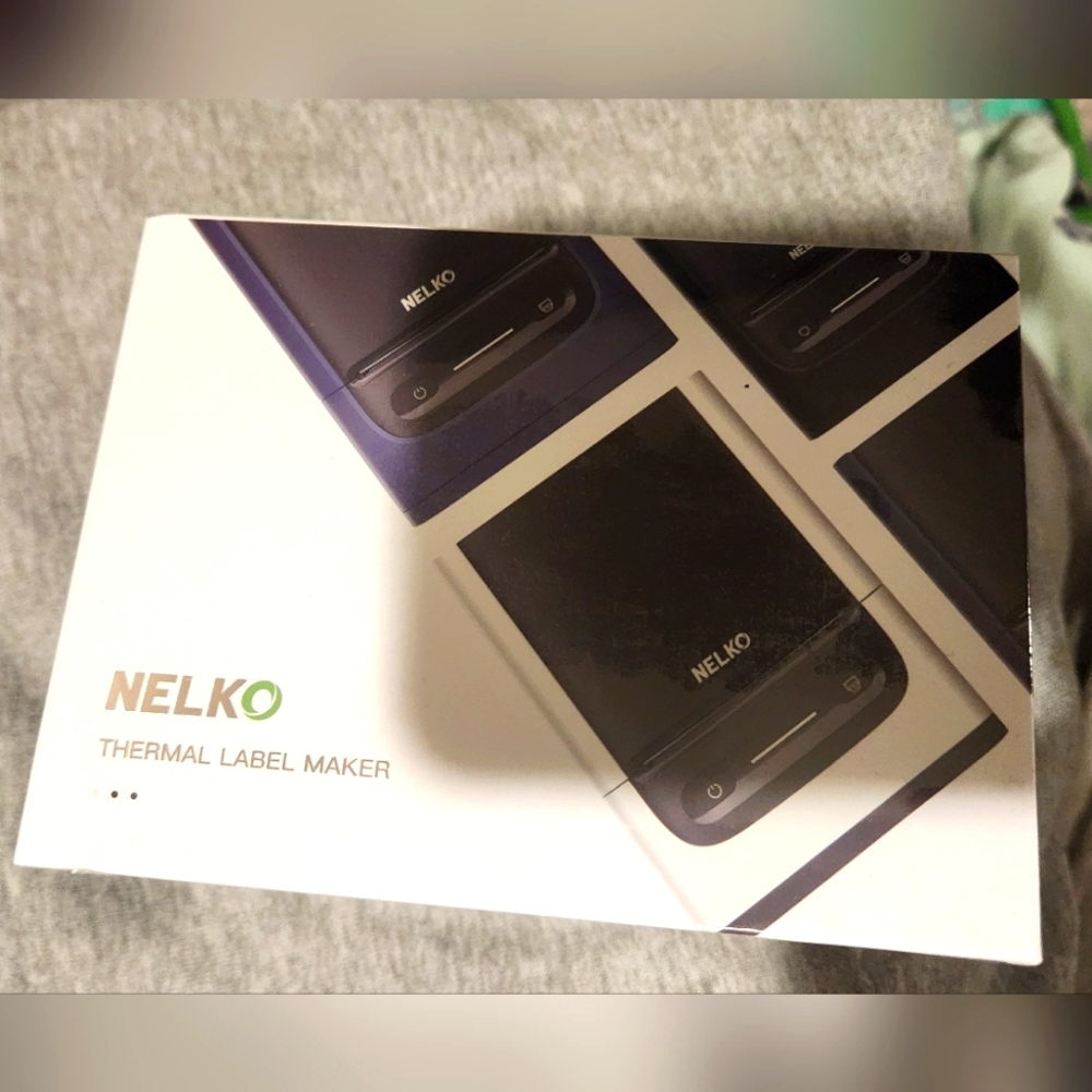 Nwt Nelko Thermal Label Maker in White PM220 Sealed